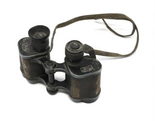 A Vintage Carl Zeiss Jena 6F6 Binoculars No 70892 3