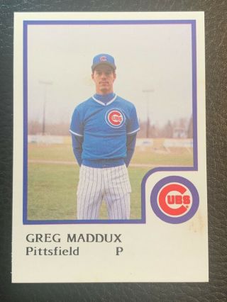 1986 Greg Maddux Pittsfield Cubs Procards Minor League 1st Card First Rookie
