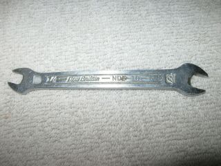 Vintage Britain Ndf - 10 Open - End Wrench,  1/4 " X 5/16 ",  Double - Groove 1944 - 50