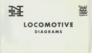 Locomotive Diagrams Of The Haven Railroad Company - Exc Cond.