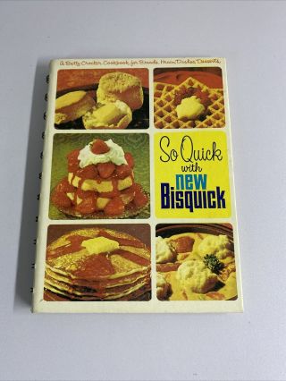 So Quick With Bisquick Vintage 1967 Cookbook