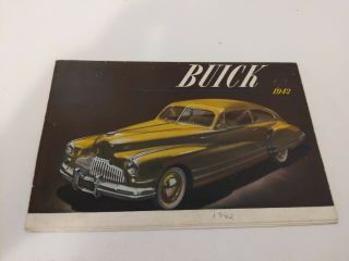 1942 Buick Brochure Roadmaster Century Limited Extra Special Convertible
