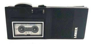 Vintage Lanier Ms - 56 Professional Handheld Microcassette Voice Recorder