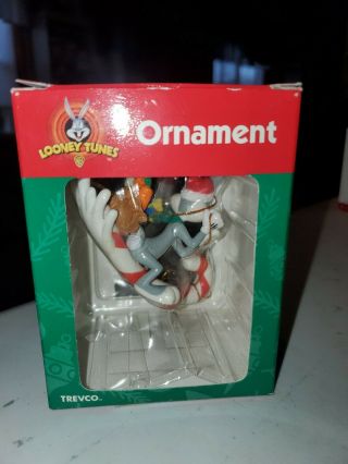 Vintage Looney Tunes Ornament Christmas Holiday Decoration Bugs Bunny Tweety 2
