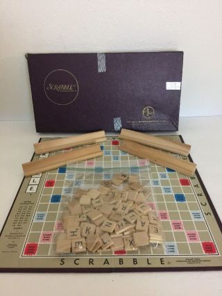 Scrabble Game Selright 1948 - 1953,  Selchow & Righter Vintage