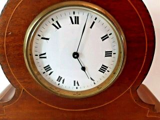 Vintage Wooden Mantel Clock With French Movement SFRA 2