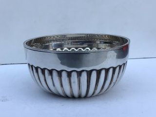 An Antique Solid Silver Bowl,  Mappin & Webb,  Sheffield 1907