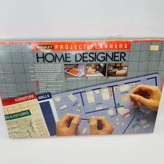 Stanley Project Planner Home Designer Kit 1988 Vintage Remodel Planning