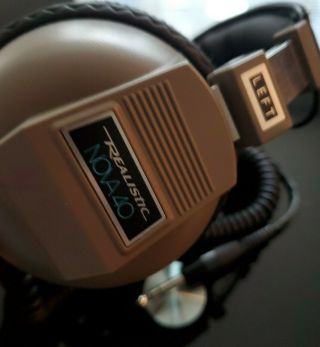 Realistic Nova 40 Stereo Headphones Retro Vintage Full Size Dj