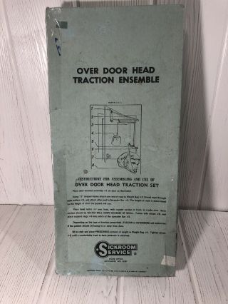 Vintage Over The Door Traction Ensemble Sickroom Service Parts