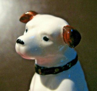 Vintage Rca Victor Dog Nipper 3 " Figurine Porcelain Japan,  Tag,  Exc