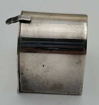 Tiffany Sterling Silver Mailbox,  Postage Stamp Roll Holder,  Circa 1960