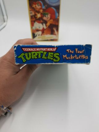 Teenage MUTANT NINJA TURTLE VHS DISNEYS DUCKTALES VHS VINTAGE 3