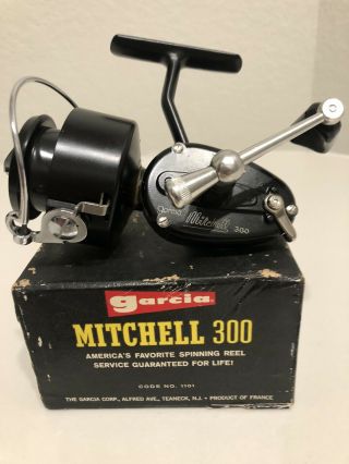 Garcia Mitchell 300 Spinning Reel w/Box & Extra Spool 2
