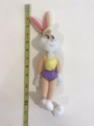 Vintage 1996 McDonald ' s Space Jam Lola Bunny Plush Stuffed Toy 2