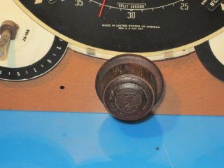 Zenith Radio Parts,  Main Tuning Knob Only With Brass Insert (1)