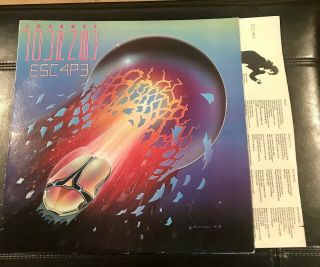 Journey - Escape Vinyl Lp Vintage 1981 $6.  99