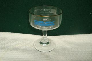 Vintage 1988 Cray Research Glass