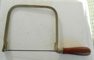 Vintage The Parker Line No.  85 Coping Hand Saw Worcester Mass.  U.  S.  A.
