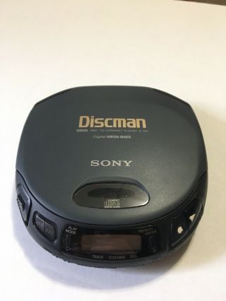 Vintage Sony Discman 1996 90s Digital Mega Bass