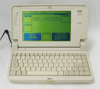 Vintage (radio Shack) Tandy 1100fd Laptop Computer