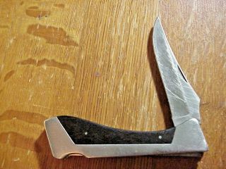 Sharp 300 Custom Crafted Stainless Japan Vintage Lock Back Folding Knife