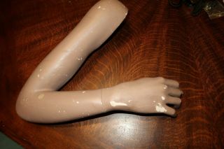 Vintage African Mannequin Right Arm And Hand Great Shape