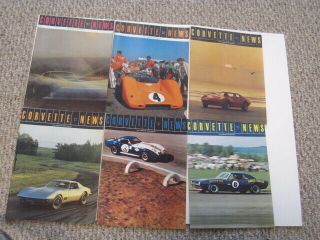 " Corvette News " - Vol 10 No 1 - 6 - 1966 - Entire Year
