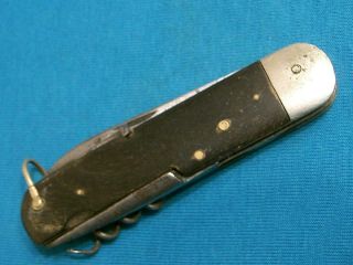 Vintage Sweden Boy Scout Sportsman Utility Folding Pocket Knife Knives Old