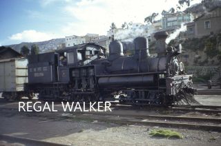 35mm Bolivia Bolivian Enffcc Railway Slide Steam Loco 508 La Paz 1972
