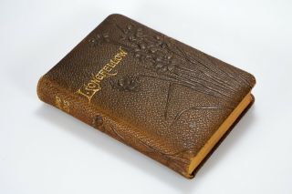 The Poetical Of Henry Wadsworth Longfellow,  Antique Book Leather Embossed