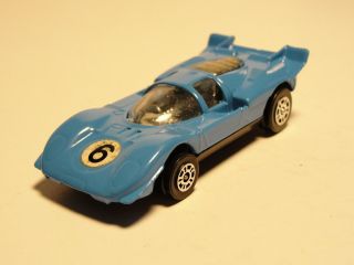 Vintage Corgi Juniors Growlers Blue Ferrari 512s Die - Cast Toy