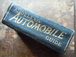 Old Vintage 1930s 1940 Audel ' s Automobile Repair Guide Book Dodge Chevy Ford 3