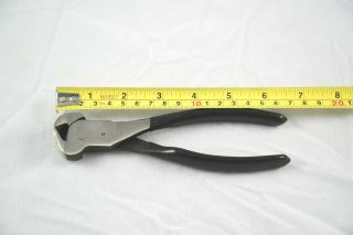 Vintage Craftsman End Nipper Pliers No 4502 - Made In The USA 3