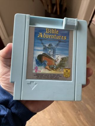 Bible Adventures (nintendo Entertainment System,  1990) Vintage Nes Cartridge