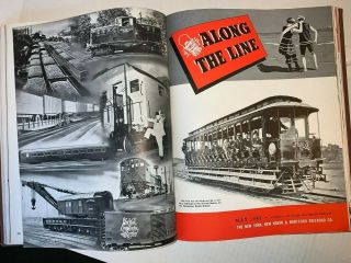 ALONG THE LINE: THE YORK,  HAVEN & HARTFORD RR,  MONTHLY EMPLOYEE PUBLICAT 3