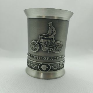 Harley Davidson Pewter Limited Edition Shot Glass Series 00 Authentic 1992
