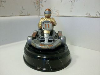 Vtg Briggs And Stratton Go - Kart Racing Trophy Multi Color Detailed Marble Base 3