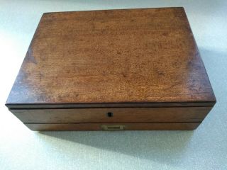 Antique Reeves Victorian Mahogany Painting Box