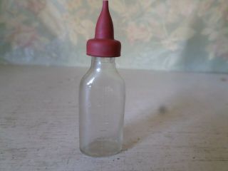 Vintage Glass Toy Doll Baby Bottle