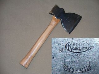 Vintage Kelly Axe Mfg Kelly Quality Townley Hdw Rh Hewing Hatchet Axe Tool