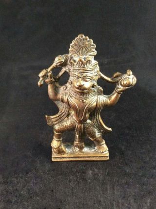 19th Century Bronze Figure Of Hindu God Hanuman