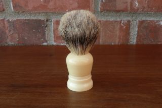 Vintage Ever - Ready Pure Badger Pb500 Shaving Brush Made In U.  S.  A.