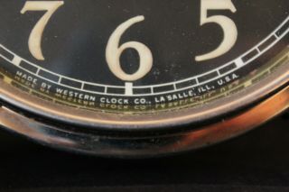 Vintage Antique Westclox Big Ben Peg Leg Alarm Clock 3