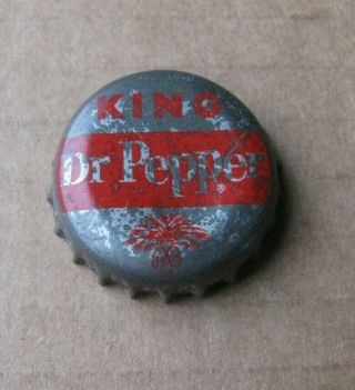 Dr Pepper King Soda Cork Bottle Cap South Carolina Tax Vintage Cork Cap 2