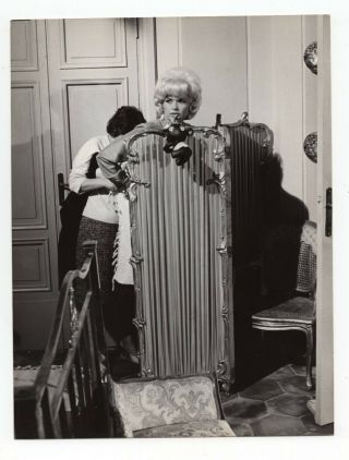 Vintage Jayne Mansfield Press Photo By Pierluigi 7 1/4 X 9 3/8 Id 23