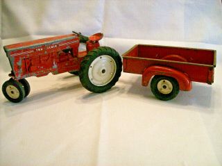 Tru Scale Ih Farm Tractor And Wagon Vintage