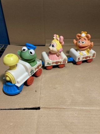 Vintage Muppet Babies Toy Train Durham 1985 Jim Henson