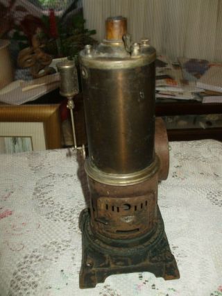 Vintage/antique German Ernst Plank Vertical Steam Engine For Spares/restoration