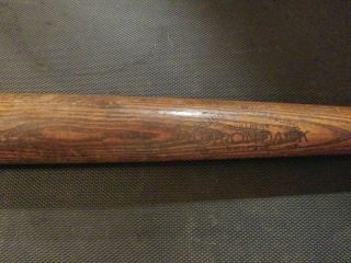 Vintage McLaughlin Millard Adirondack Babe Ruth Style Baseball Bat 2